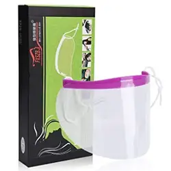 50Pc Disposable Face Shields Barber Wash Face Scratch Resistant Shower Visors Masks for Hairspray Tools Hairdressing Supplies ﻿
