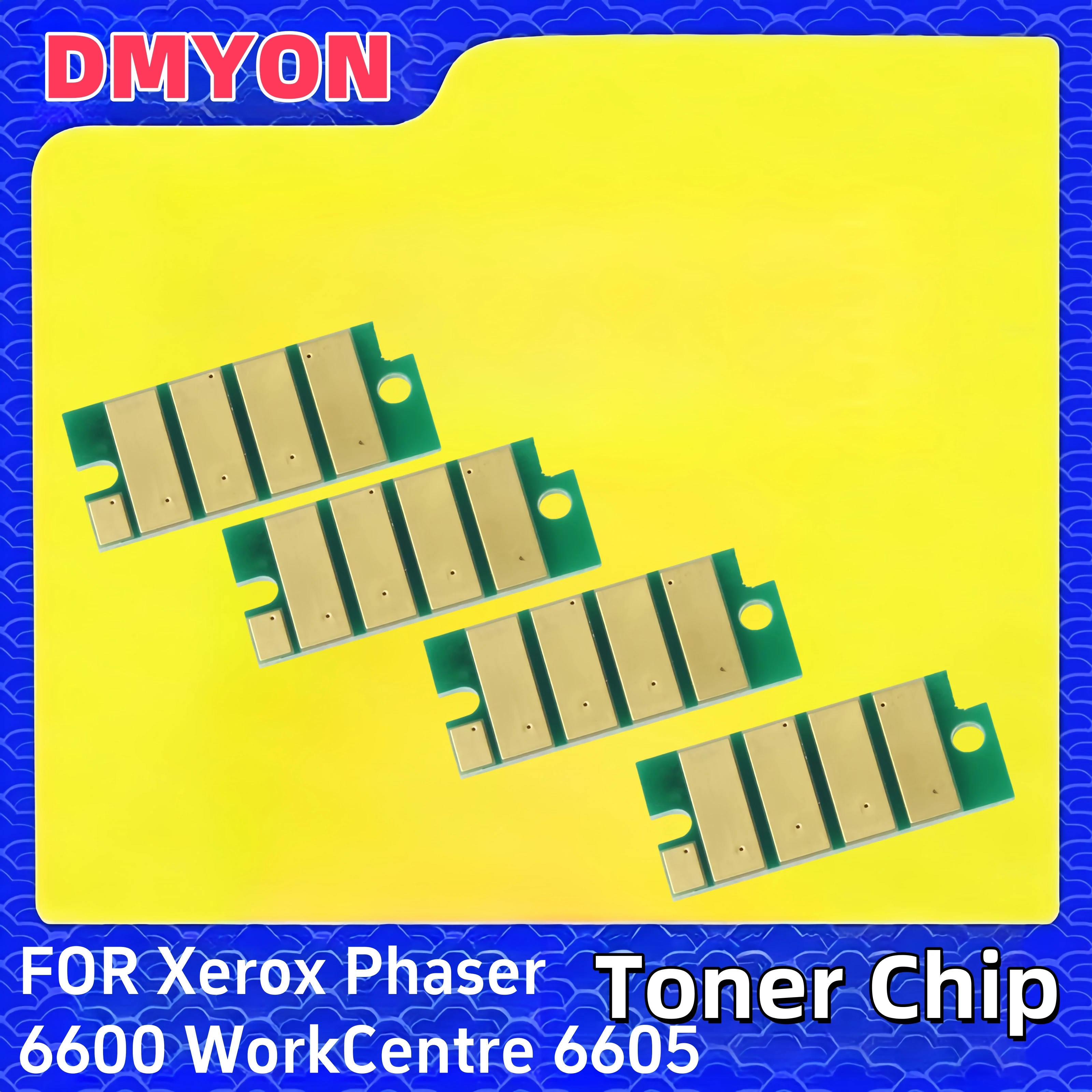 

8 шт. чипы сброса картриджа для принтера Xerox Phaser 6600 WorkCentre 6605, чип тонера 106R02228 106R02229 106R02230 106R02231