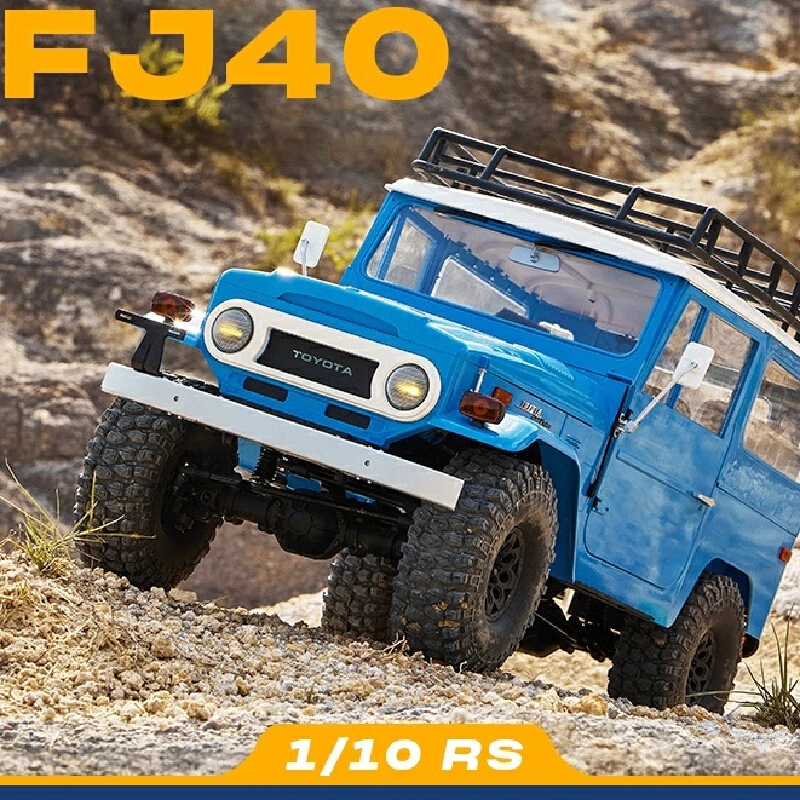 

FMS 1/10 FJ40 Внедорожный радиоуправляемый автомобиль с дистанционным управлением, электрическая модель с жестким корпусом, автомобиль с полным приводом, игрушка для развлечений и игр, подарок