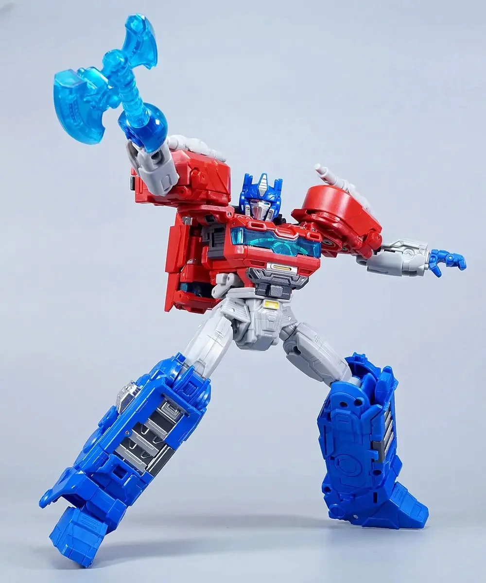 In-stock Takara Tomy Transformers Origin One Brave Commander Optimus Prime PVC Collector Action Figures  Model Toys Doll Gift