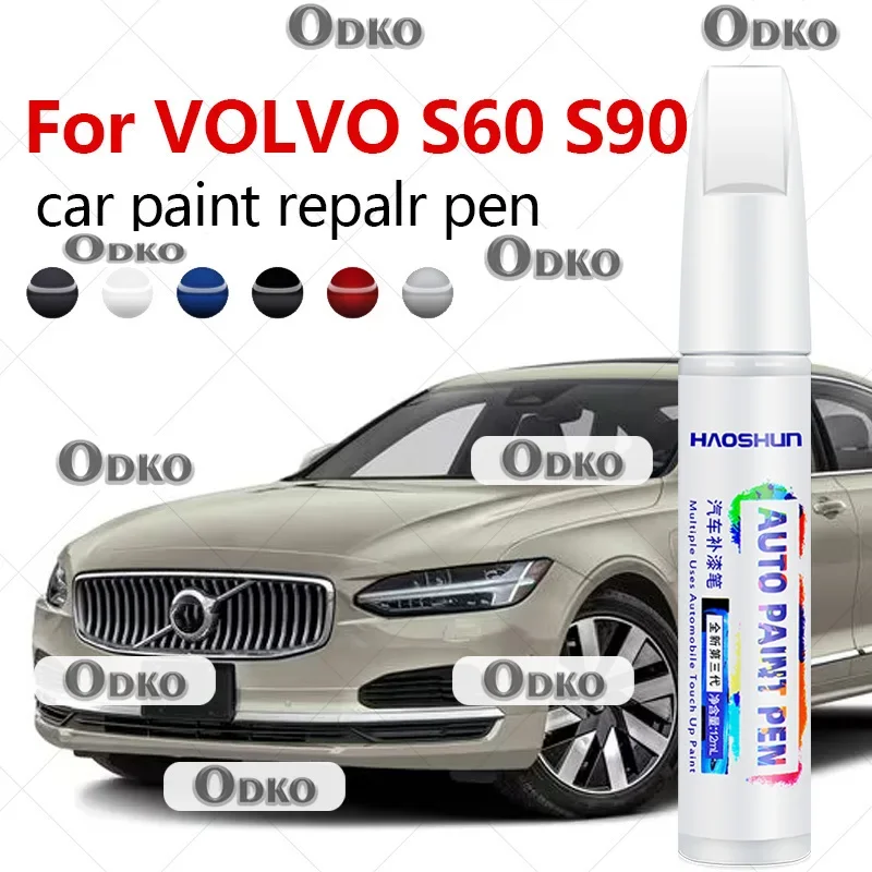 

Для VOLVO S60 S90 Cross 1996-2025 P2 Y20 SPA P80 Ручка для ремонта краски Touch Up Засіб для удаления царапин DIY Автоаксессуары Черный Белый Красный