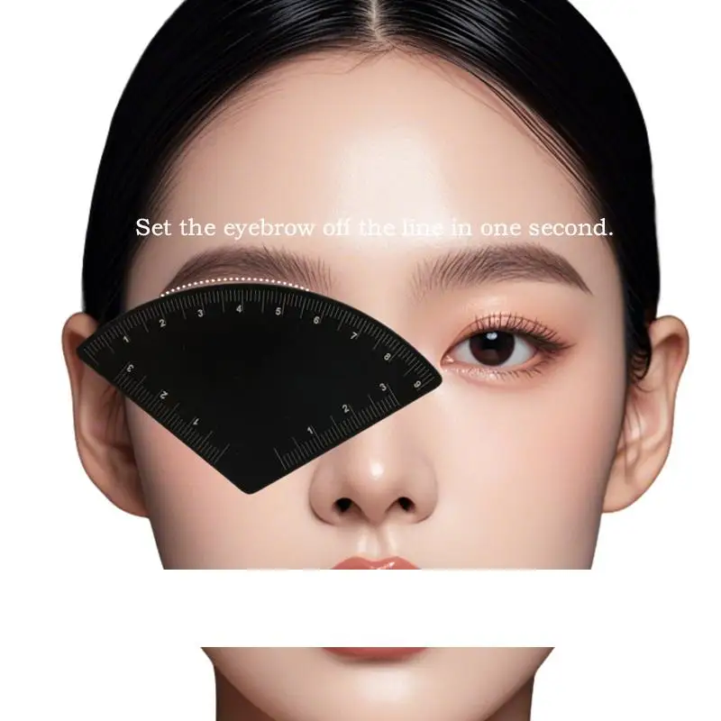 Makeup Drawing Guide Ruler Tattoo Supplies Reuse Fast Drawing Eyebrow Design Ruler Microblading Mapping Tool Shaping Permanent