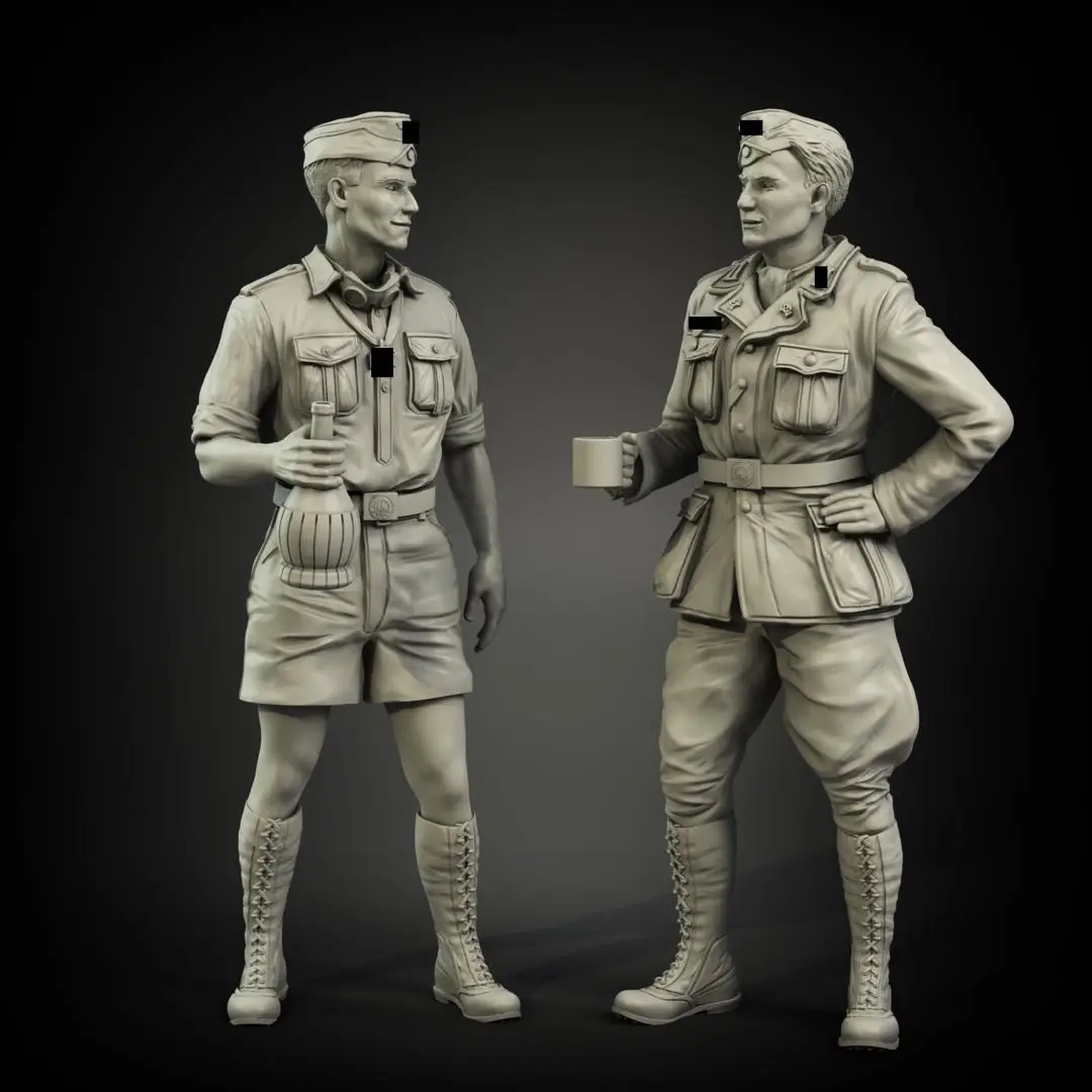 

1/35 фигурка модели из смолы GK, несобранный и Неокрашенный комплект