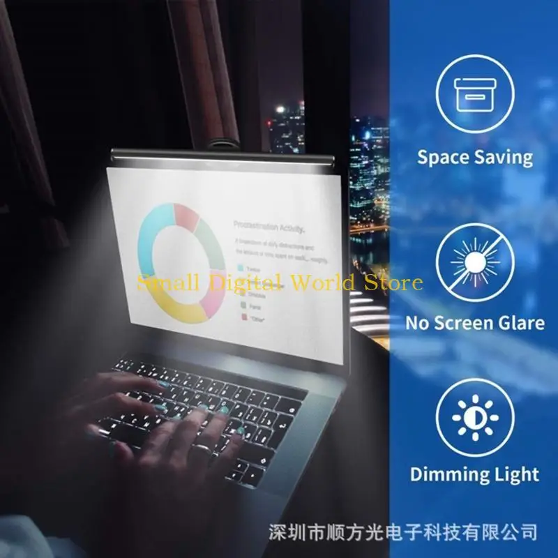 77UB Home Office Dormitory Eye for Protection Reading Lamp Monitor Laptop Screen Ligh