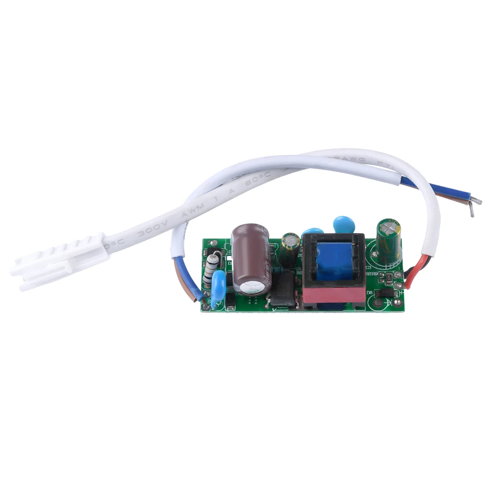Adaptador de corriente constante, transformador LED aislado, placa de fuente de alimentación para panel de luz, 3w, 5w, 7w, 12w, 18w, 20w, 24w
