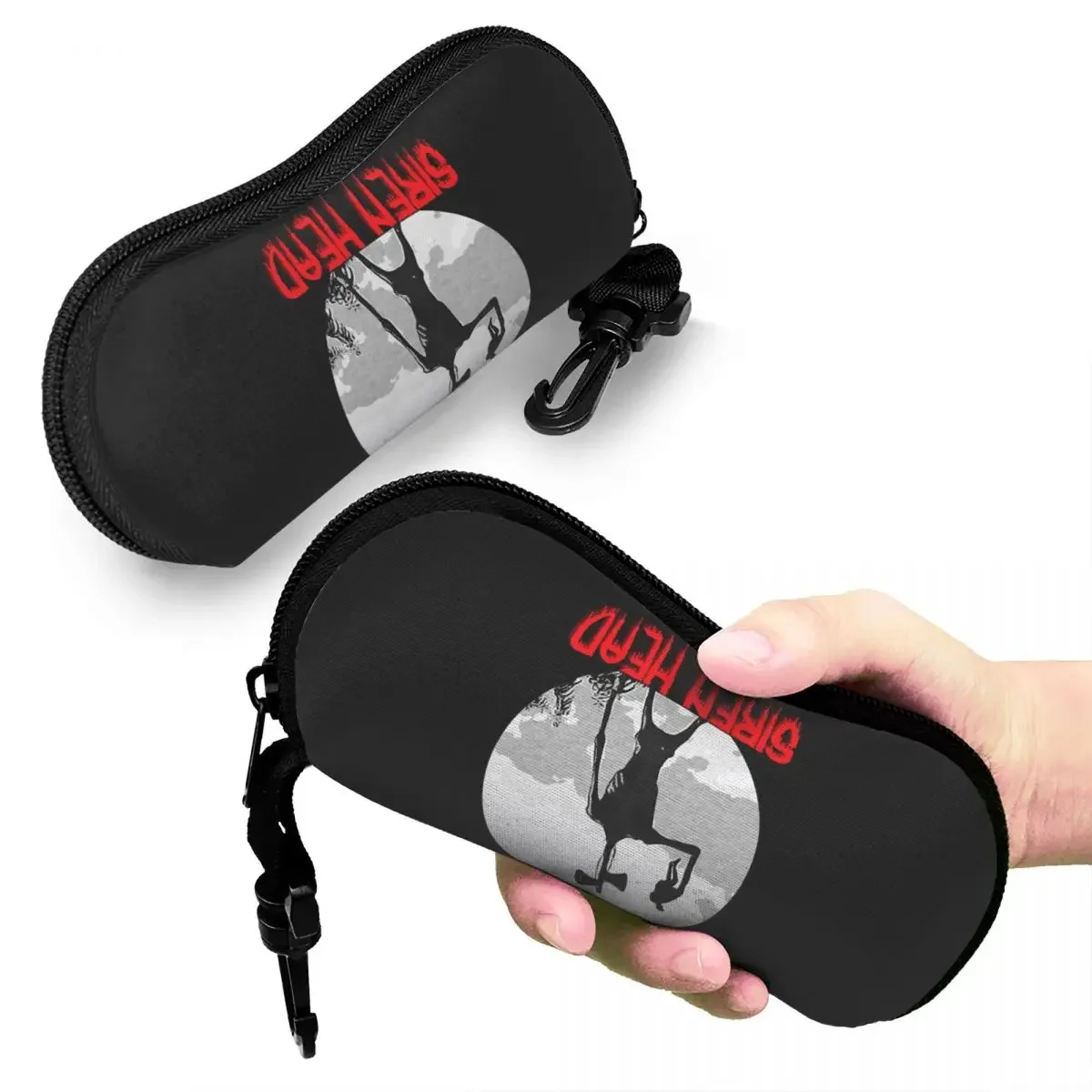 

Siren Head 1 Shell Glasses Case Protective Sunglasses Box Women Men Soft Eyeglass Bag Pouch