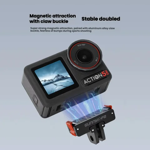Магнитный адаптер HOMEFISH для DJI Osmo Action 3/4/5 — внешний вид товара