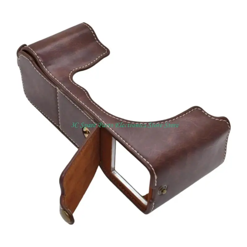 SZ Portable Carrying Shell Leather Texture for Storaging Allows Battery Changing