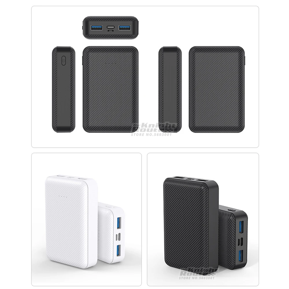 Power Bank 10000mAh Portable Fast Charging Powerbank Mobile Phone External Battery 5V 2.4A 3A For Heated Vest Jacket Underwear