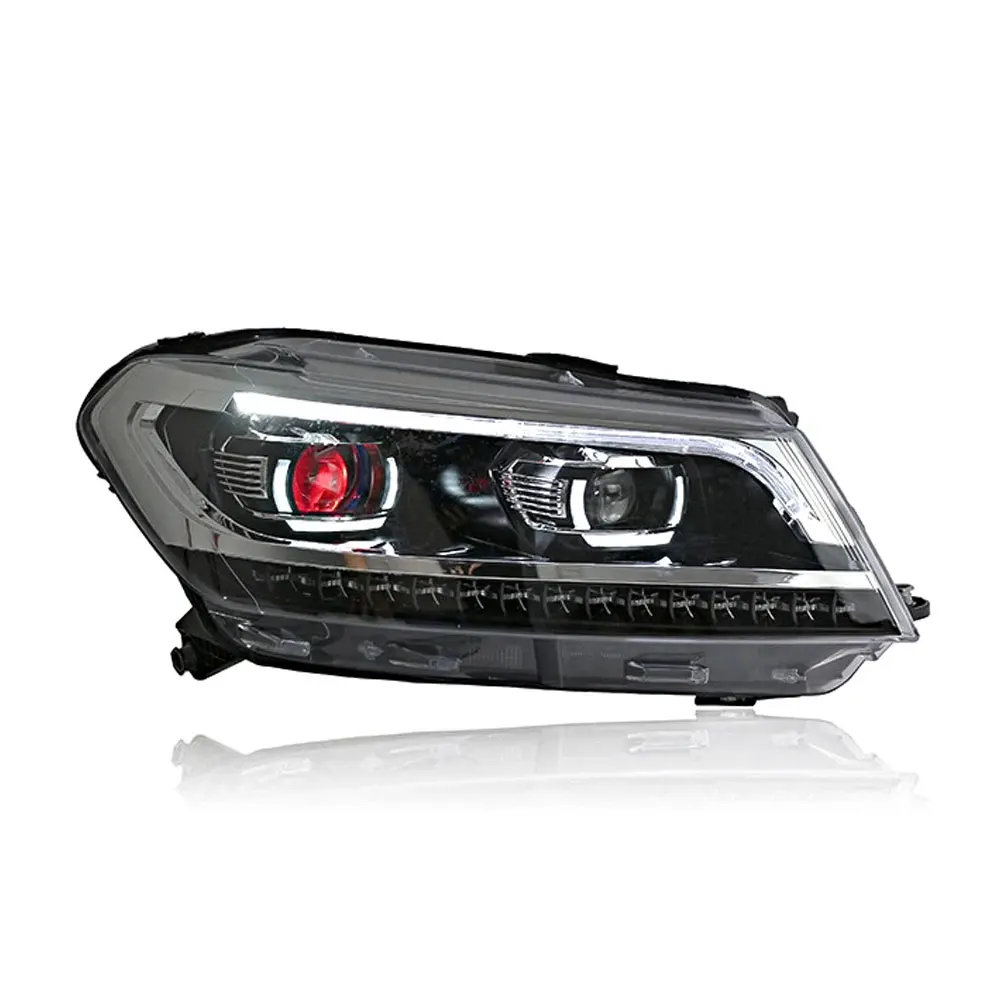 Suitable for 2016-2022 Volkswagen Gran Santana Headlight Assembly Conversion to Full LED Light Source with Daytime Running Light