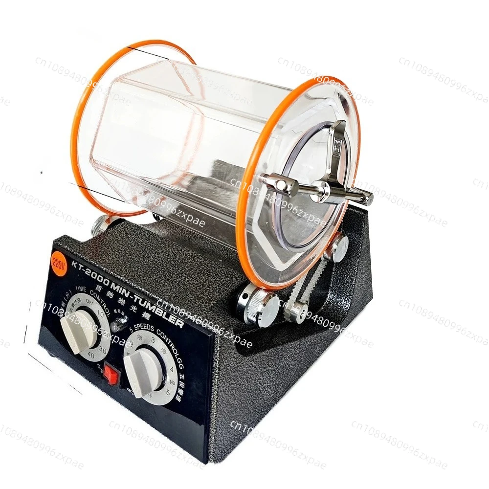 آلة تلميع وصقل الصخور الدوارة - مراجعة Rock Tumbler 3Lb Rotary وسعره