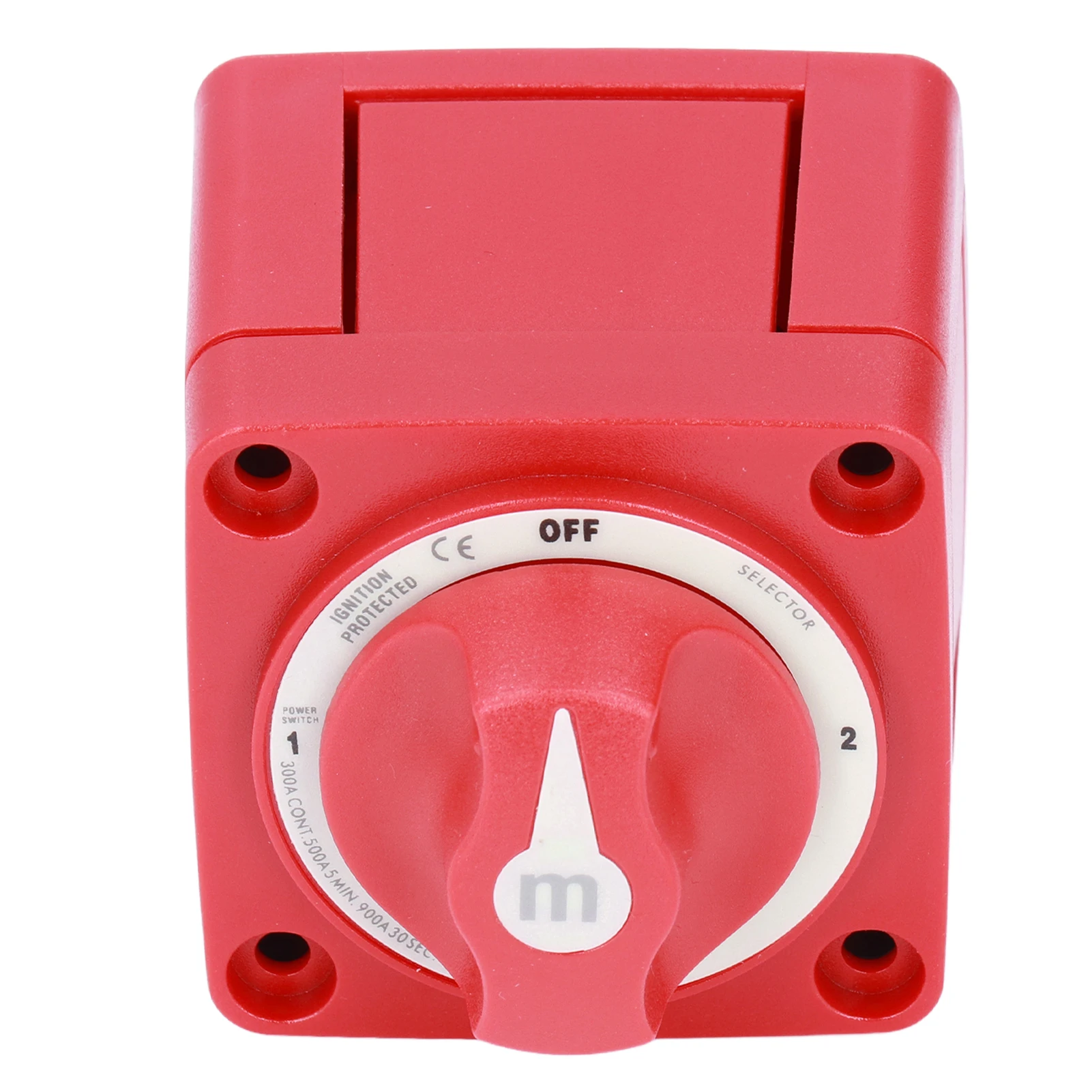 Battery Isolator Battery Disconnect Switch IP66 Waterproof  Circuit 300A 3 Studs for Car Truck Trailer RV for Marine Boat