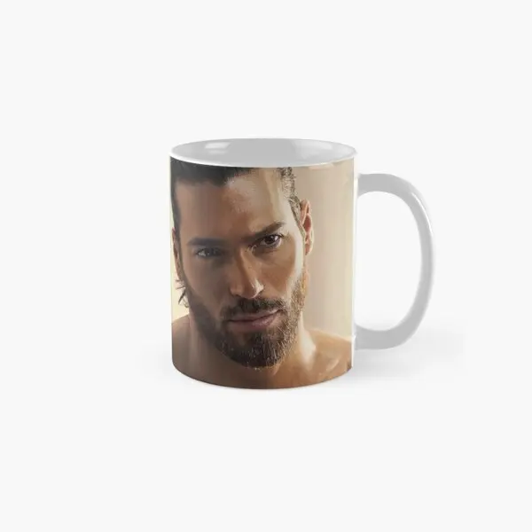 Can Yaman Classic  Mug Photo Cup Printed Drinkware Gifts Simple Tea Image Coffee Design Picture Handle Round