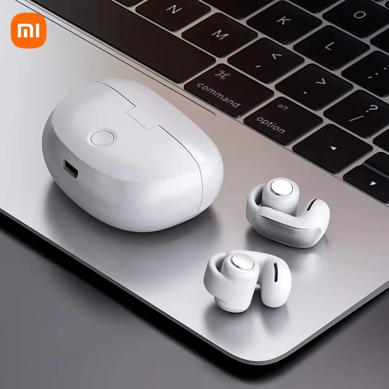 Xiaomi True Wireless Earbuds Bluetooth 5.3 Sports Earphones V12 Open Ear Clip Headphones Waterproof TWS Gaming Headest with Mic