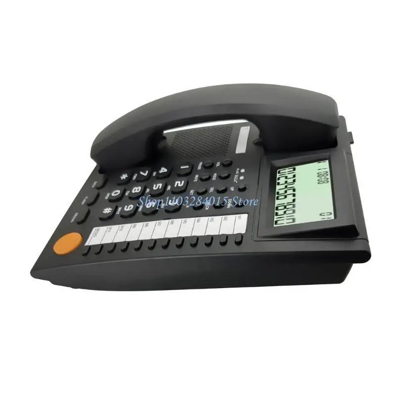 R6FF Corded Landline Phones for Home/Hotel/Office Desk Corded Telephone with Display