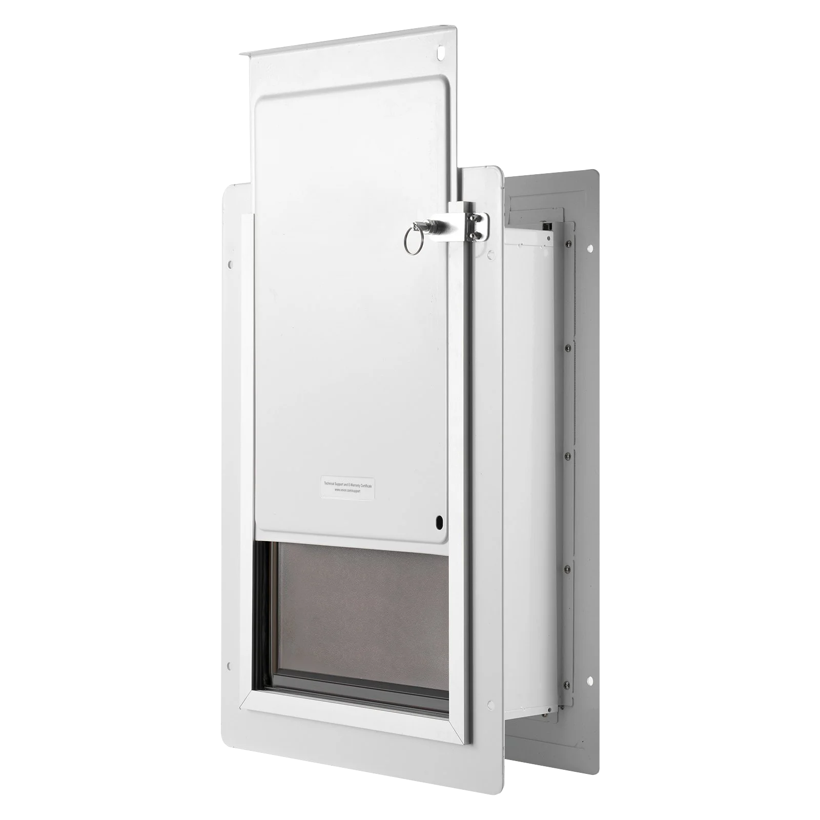 

Dog Cat Pet Door In The Wall Stylish And Durable Heat Preservation With Lock