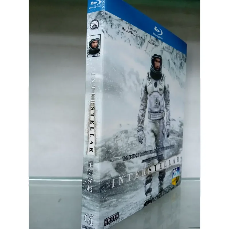 Brand New Blu-ray Disc Interstellar Travel Movie Sealed Package High Definition