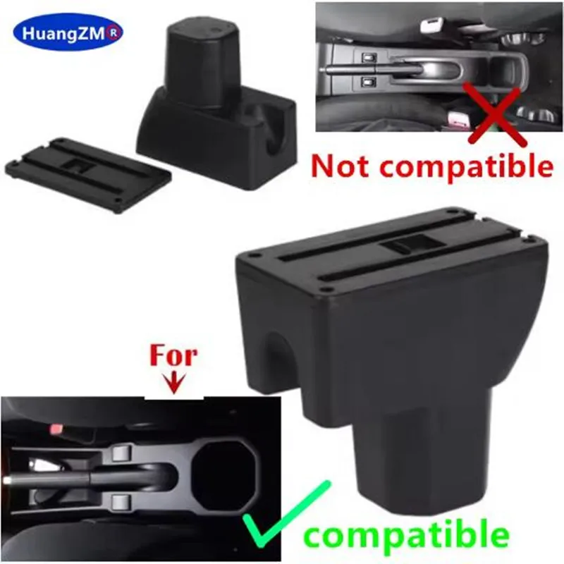 For Suzuki IGNIS Car Armrest Box For Suzuki IGNIS Armrest Double-layer Central Storage Box Dedicated Retrofit Car Accessories