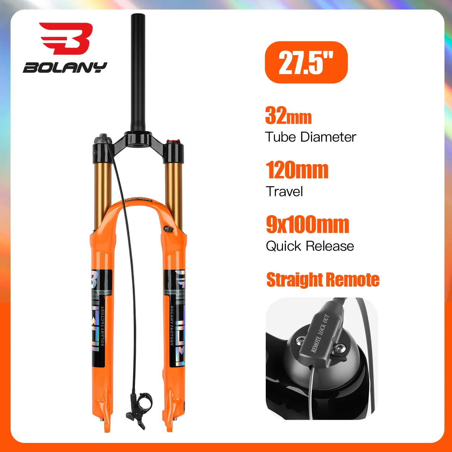 BOLANY マウンテンバイク用フロントサス 26-29インチ