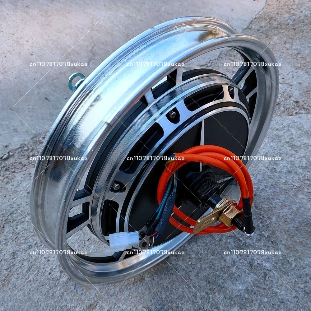 16 Inch Electric Vehicle Motor 36V 48V 350W 500W High Power Modification Motor with Drum Brake & Expansion Brake