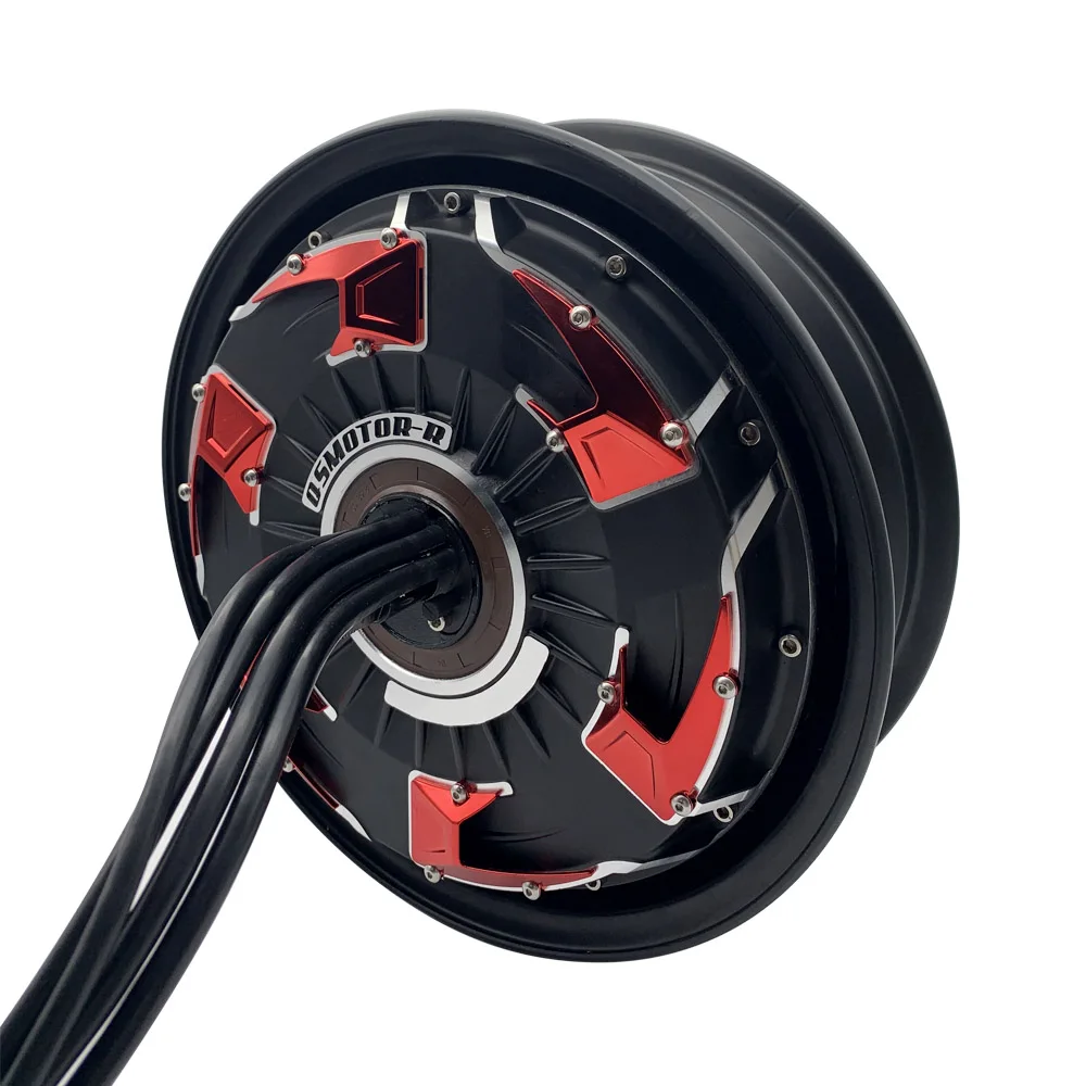 12 بوصة 5000 واط 260 45H V4 فرش تيار مستمر سكوتر كهربائي دراجة نارية محور المحرك #3