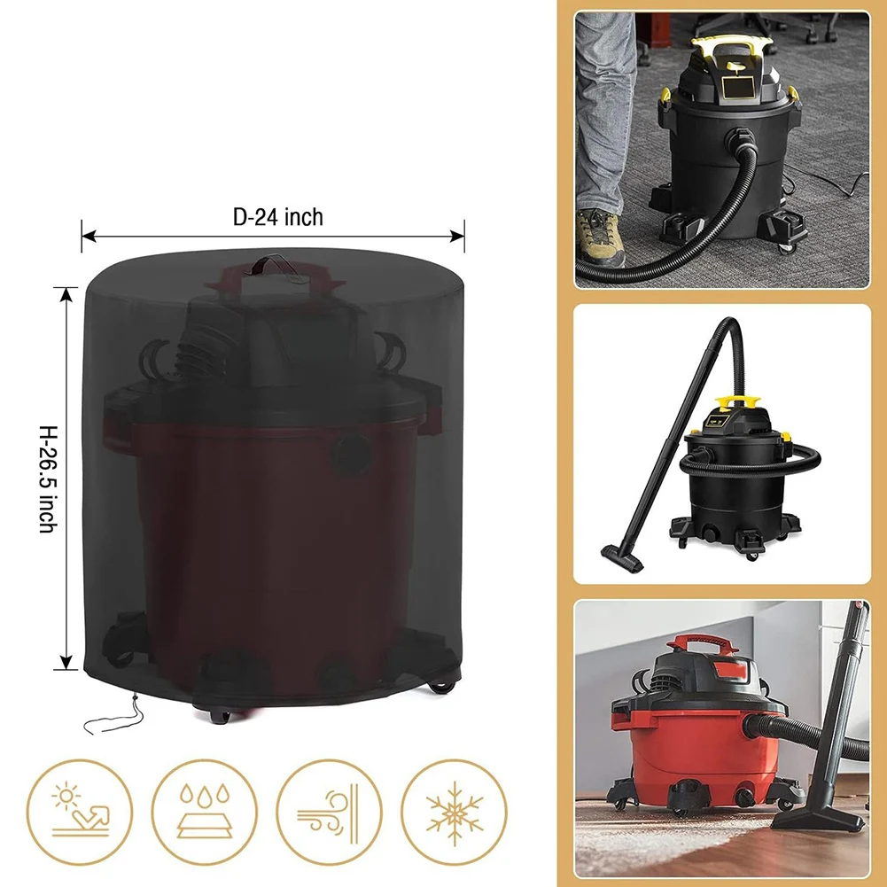 

Чехол для пылесоса, водонепроницаемый пылезащитный пылесос для влажной и сухой уборки, защитный чехол для мебели, стола, стула, сумка для хранения