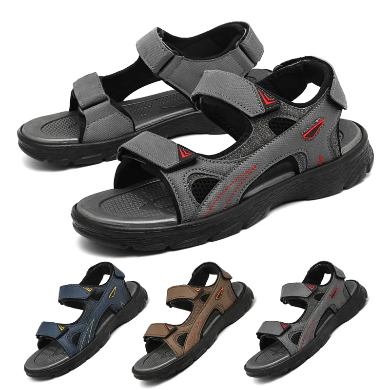 Summer casual beach shoes men\'s non-slip breathable sandals Outdoor water sports shoes quality men\'s shoes