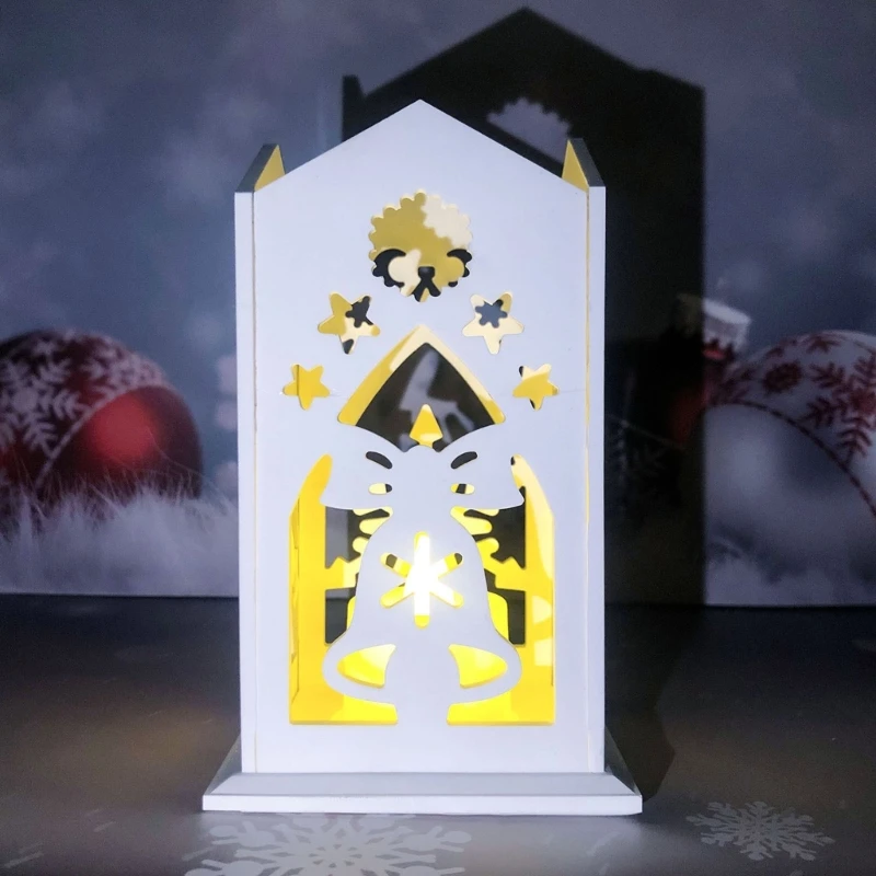 3D Candlestick Silicone Mold Christmas Themed Stand Molds Lantern Holder Mould Stylish Home Decorations image 4