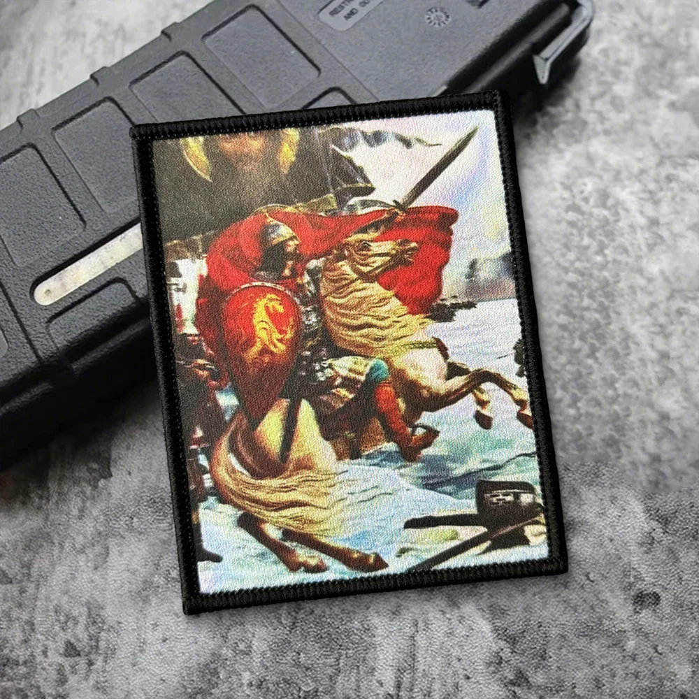 Parche Velcro San Alejandro Nevski táctico militar para mochilas - imagen 3