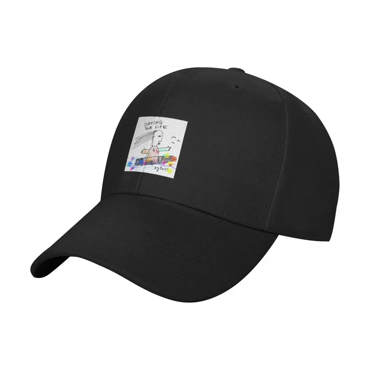 SURFING YOUR LIFE 2022 Baseball Cap Beach Bag Golf Cap Anime Girl Men's