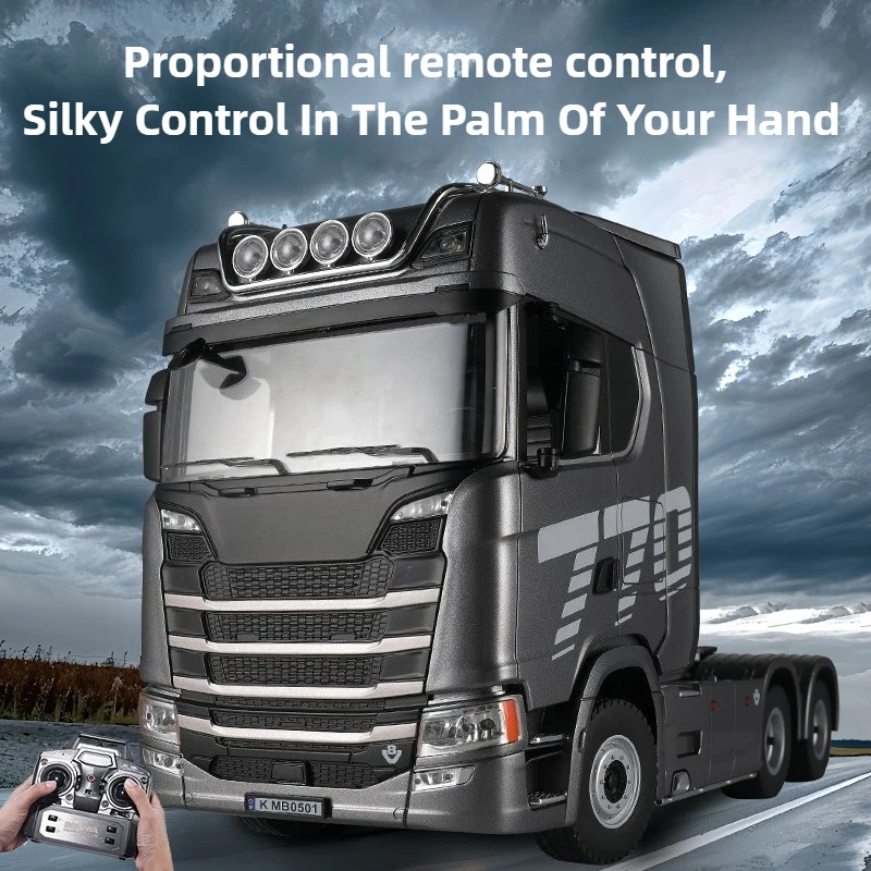 Huina 1501 770S RC Traktor 1/18 Symulacja Światło Dźwięk Stop RC Ciężarówka 19CH 2.4 Bezprzewodowy Pilot Zdalnego Sterowania Ciężarówka Inżynieryjna Zabawka