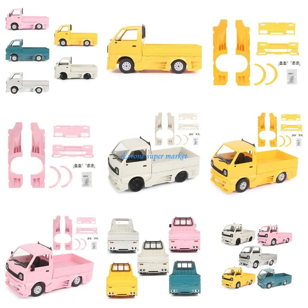 090B Simulation Surrounded Kits for WPL D12 1/10 RC Car Upgrade Parts