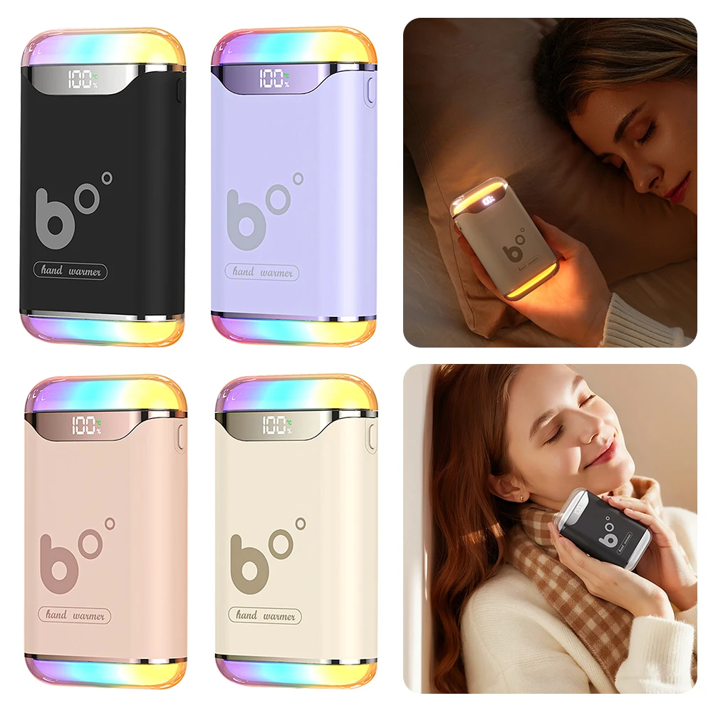 

M68 Smart Temperature Control Hand Warmer Portable Pocket Heaters Office Desk & Remote Work Comfort