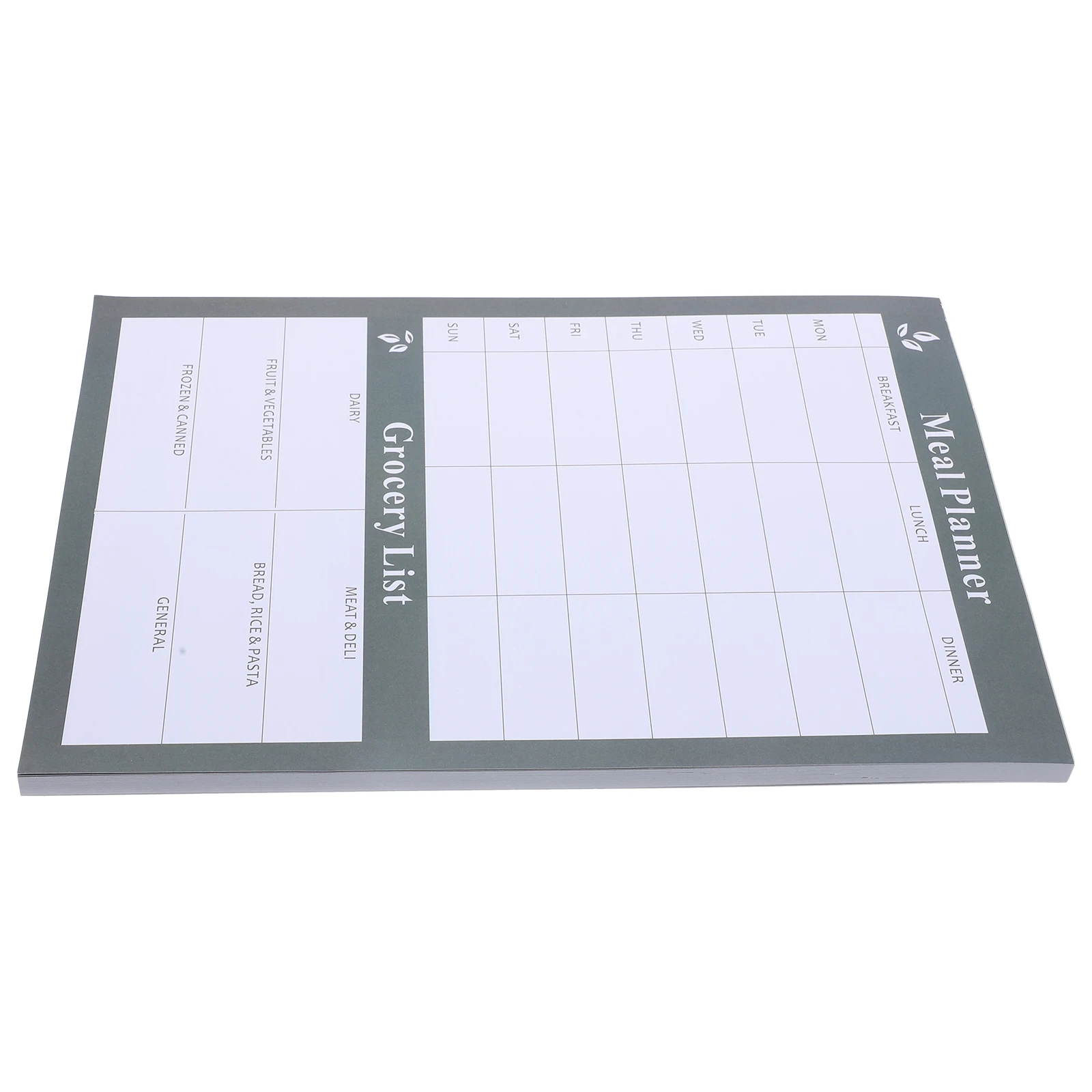 

Diet Meal Weekly Tearable Notebook Menu Household Diet Tearable Notebook Kitchen Planner Food Goals Long Use Household