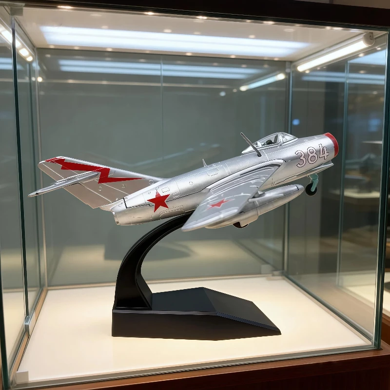 

1/72 корейская война, советская красная армия, истребитель Mig15, реактивный военный самолет, статическая модель из сплава, орнамент, игрушка, изысканный коллекционный подарок