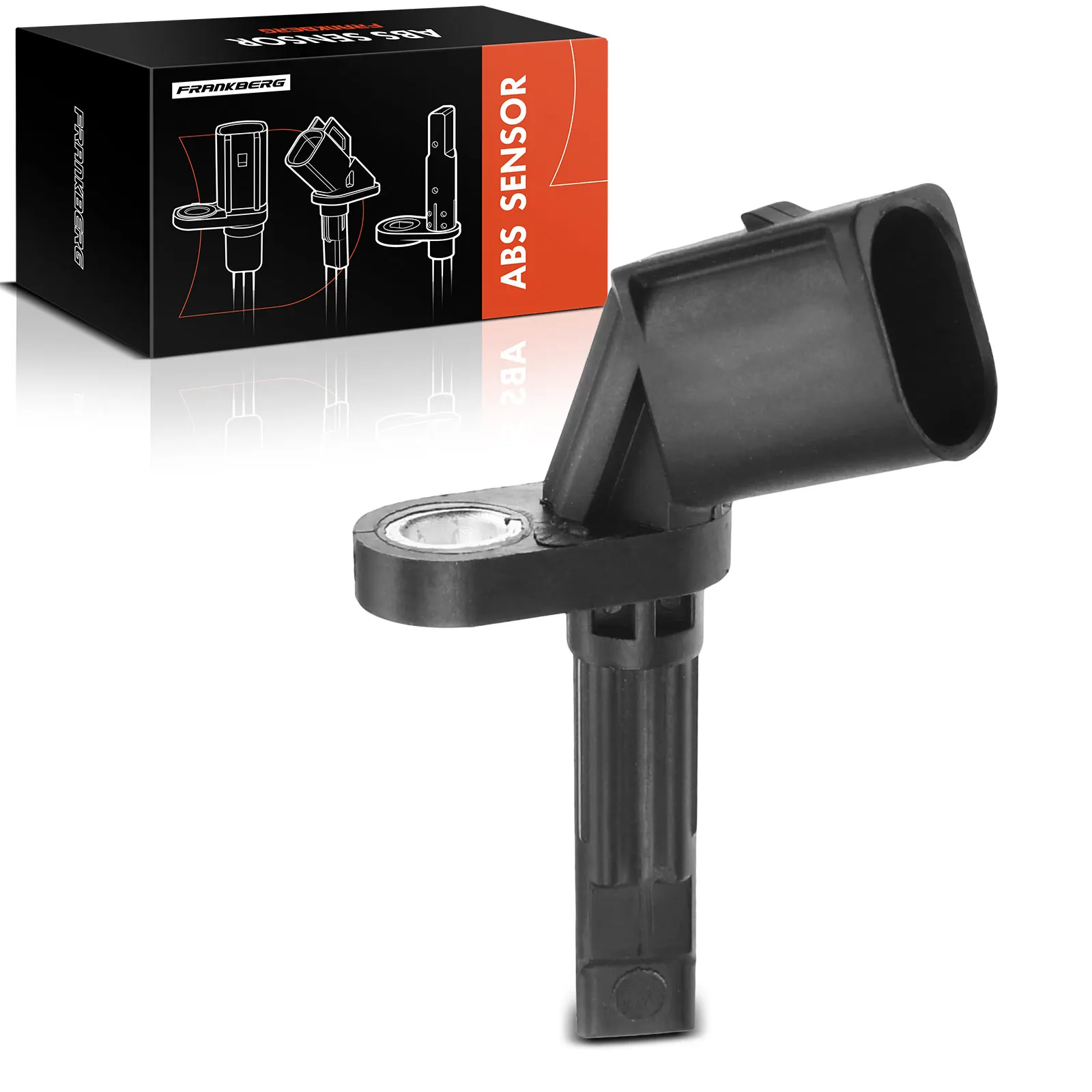 Frankberg 1x ABS Sensor Vooras Rechts voor VW Phaeton Audi A4 Allroad Avant A5 Cabriolet Sportback A6 A8 Q5 R8 0265007927