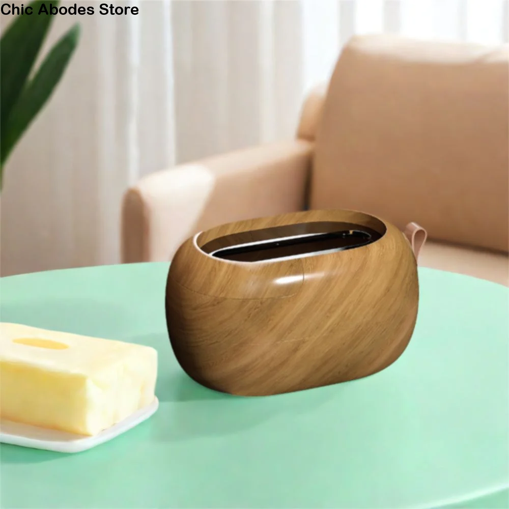

Premium Quality Wall Mounted Tissue Box Plastic Stylish Desktop Tissue Box Waterproof Dustproof Tissue Holder Dressing Table