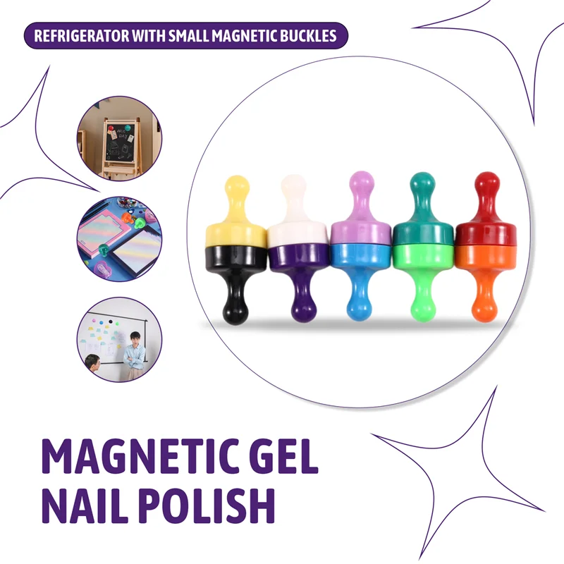 دبابيس مغناطيسية من اللباد DN-Office للسبورات البيضاء والرسم والخط ودبابيس مغناطيسية قوية للثلاجات الصغيرة