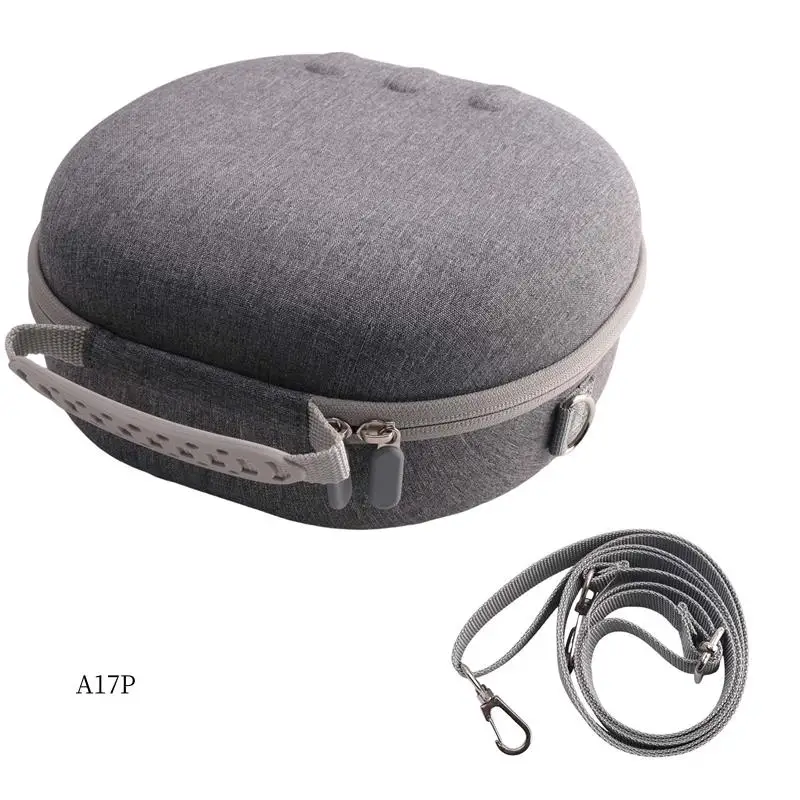 

AP-For Meta Quest 3 VR Travel Carrying Case For Oculus Quest 3 Protective Bag Hard EVA Storage Box VR Replacement Parts (Grey)