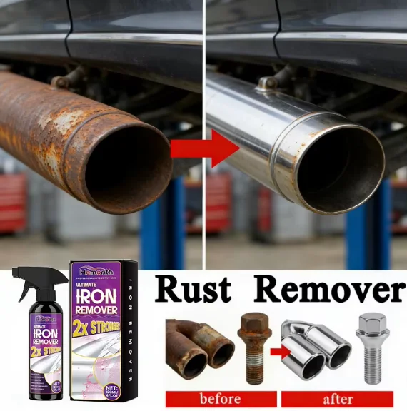 Heavy-Duty Metal Rust Dissolving Spray, Large Volume for Automotive Repair & Upkeep