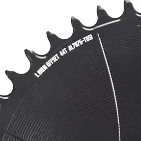 Aluminum Alloy Inner 1.8mm Offset 40T-44T Narrow Wide Bike Chainring For Direct Bike Chainring Bicycle Parts