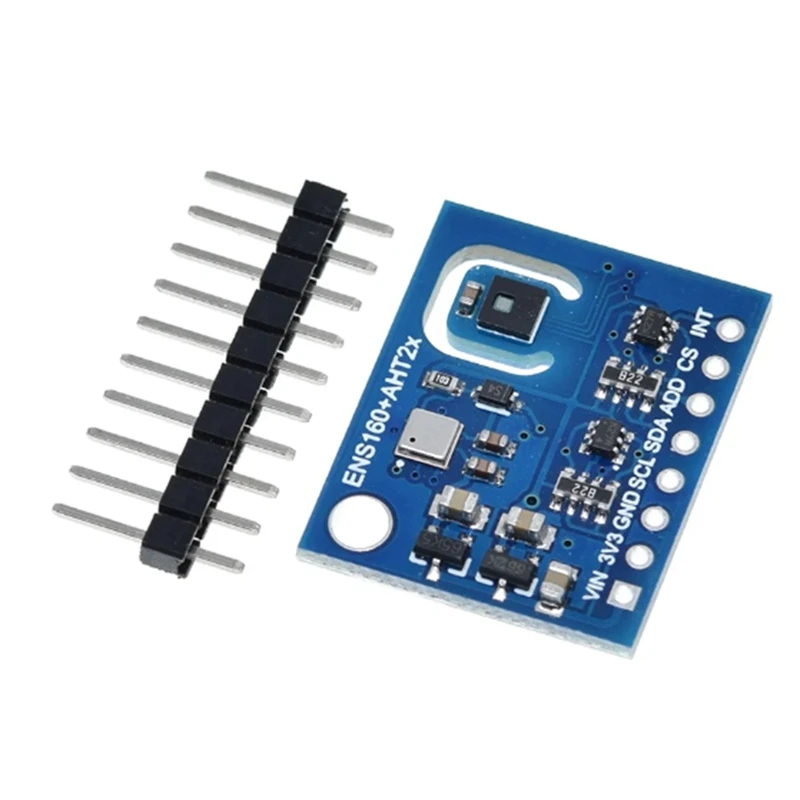 ENS160 + AHT21ก๊าซคาร์บอนไดออกไซด์ CO2 CCS811 ECO2คุณภาพอากาศเซ็นเซอร์ความชื้น