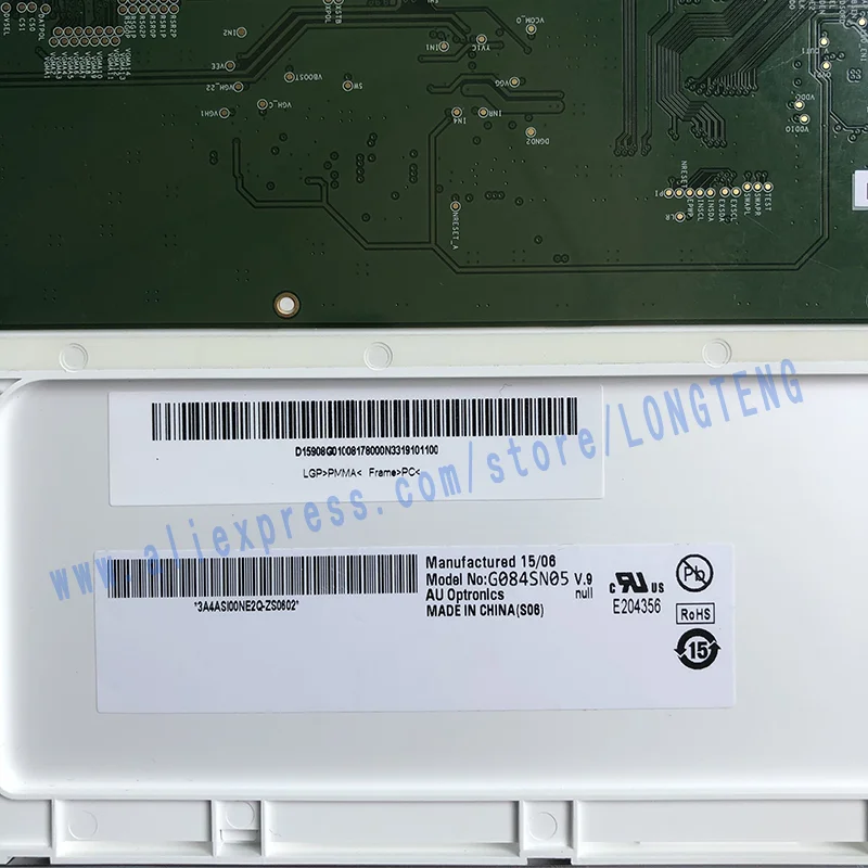 G084SN05 V3 V7 V9 Original 8.4 Inch G084SN05 V.3 V.7/V.9 LVDS 20 Pins Industrial TFT LCD Display Screen Panel