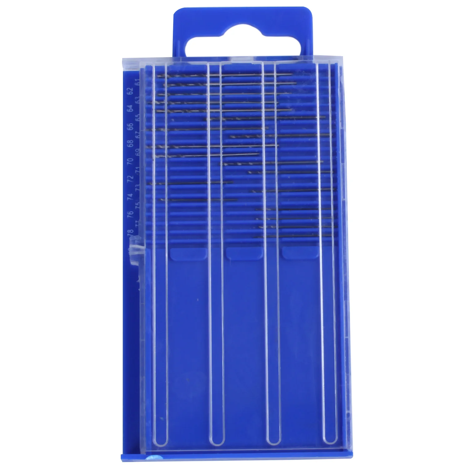 17pc Fine Tiny numerato 61-80 Mini Set di punte da trapano per gioielliere morsa per mandrino