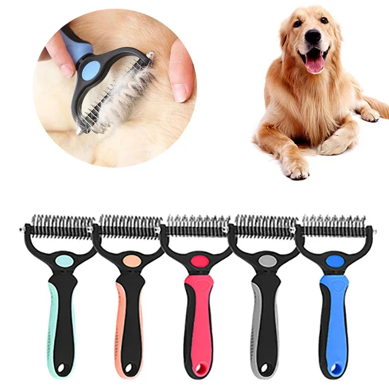 Dog Grooming Professiona Shedding Tools Kittens Dogs Long Hair Short Hair Pet Grooming Care Pet Dogs Grooming Shedding Supplies