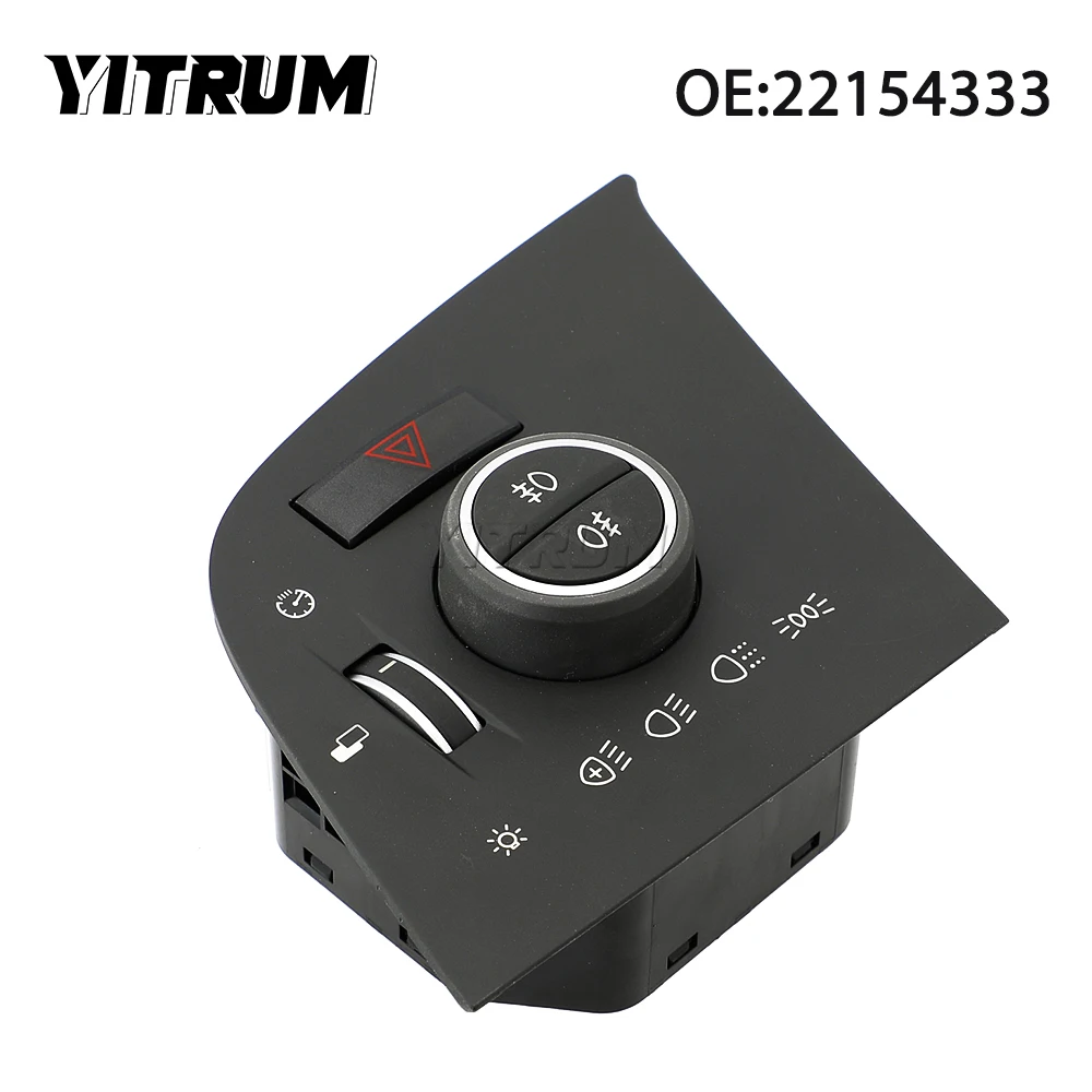 YITRUM 22154333 21762241 16290079 Dashboard HeadLight Switch Control Unit Lorry Part For VOLVO FM FH Series EURO 6 Truck