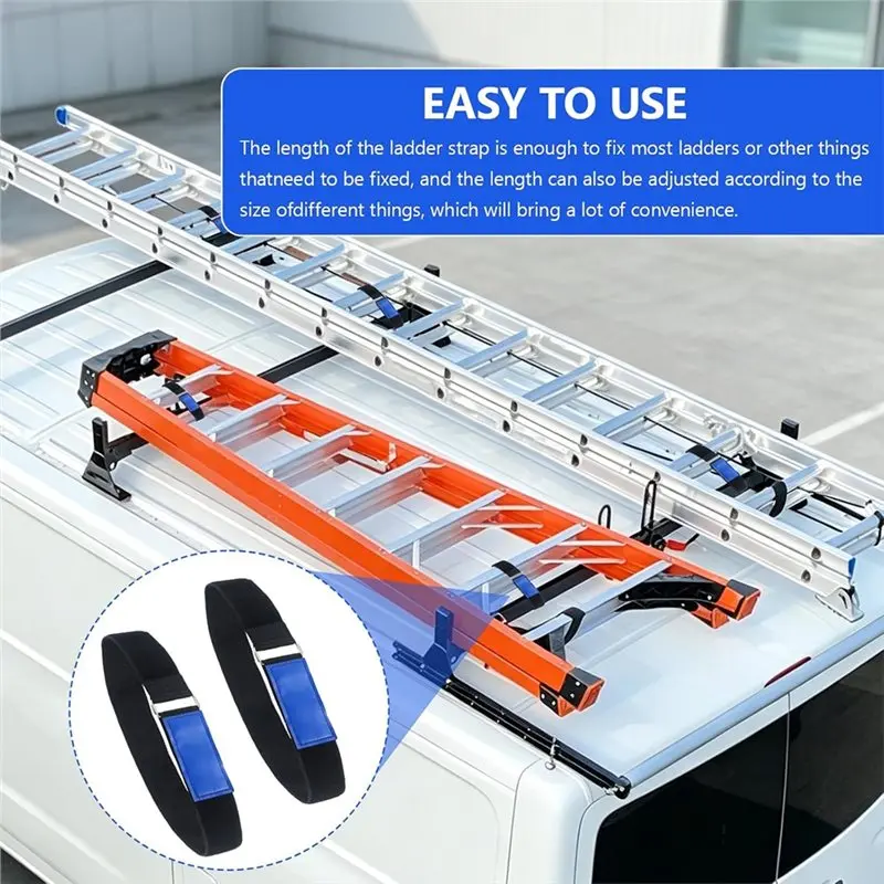 Multifunctional Strap Adjustable Ladder Rack Tie For Ladder RV Truck Or Boat