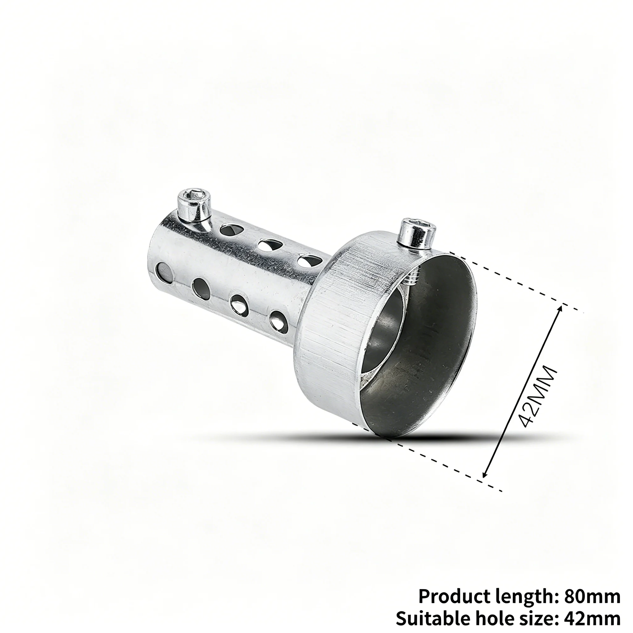 CENJITION 42mm 45mm 48mm Motorcycle Exhaust DB Killer Silencer Noise Sound Eliminator Adjustable Muffler Can image 6