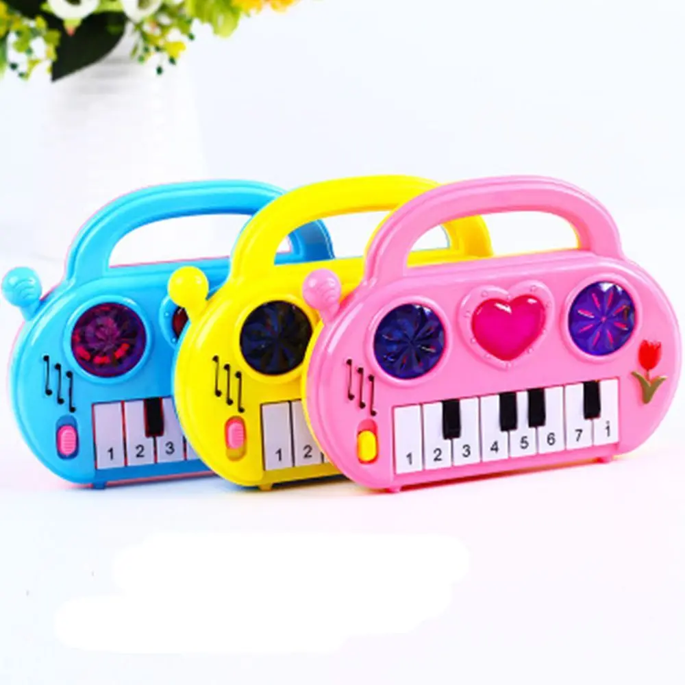 1Pc Multi-Color Portable Keyboard Piano Toy Electronic Organ Musical Developmental Toy