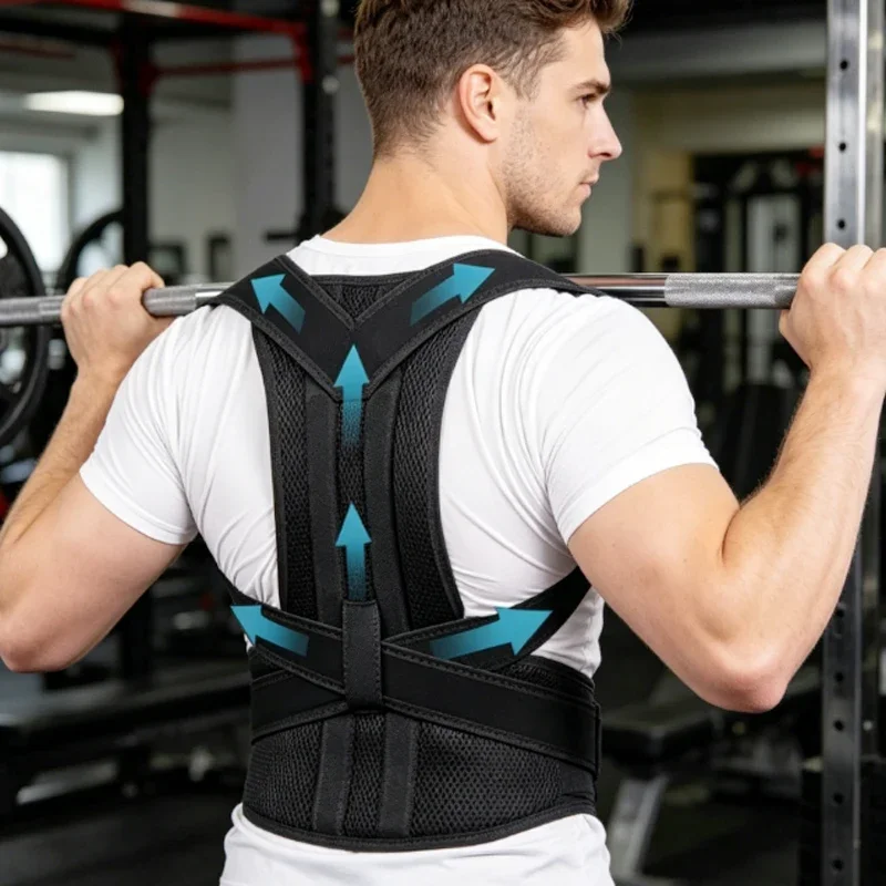 Back Brace Posture Corrector Back Lumbar Support Shoulder Posture Support for Improve Posture Provide Back Pain Relief